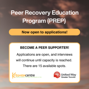 Image depicting a peer recovery education program, showcasing participants engaged in a supportive learning environment.